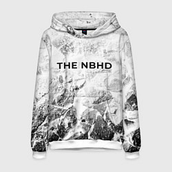 Толстовка-худи мужская The Neighbourhood white graphite, цвет: 3D-белый