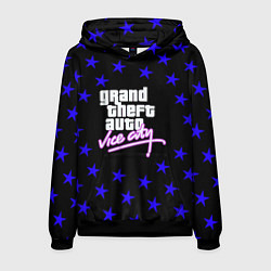 Толстовка-худи мужская GTA star vice city, цвет: 3D-черный
