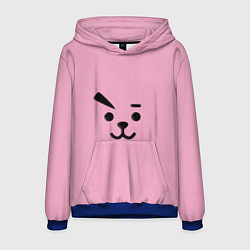 Толстовка-худи мужская BT21 Cooky, цвет: 3D-синий