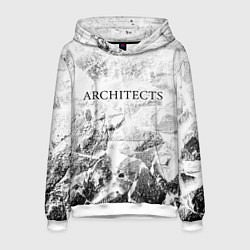 Толстовка-худи мужская Architects white graphite, цвет: 3D-белый