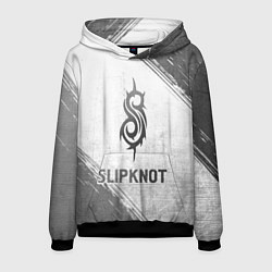 Толстовка-худи мужская Slipknot - white gradient, цвет: 3D-черный