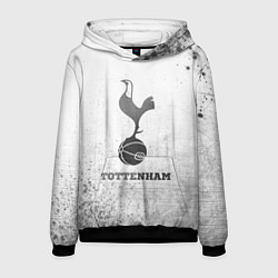 Толстовка-худи мужская Tottenham - white gradient, цвет: 3D-черный