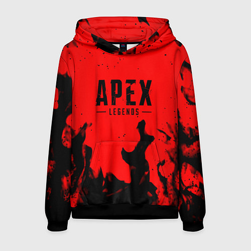 Мужская толстовка Apex legends fire steel / 3D-Черный – фото 1