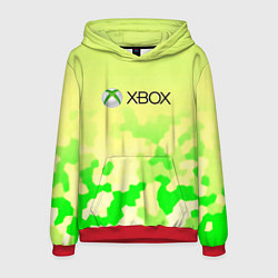 Толстовка-худи мужская Xbox camo, цвет: 3D-красный