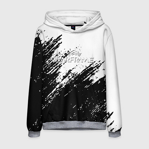 Мужская толстовка Warframe штриховка красок / 3D-Меланж – фото 1