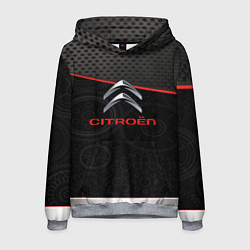 Толстовка-худи мужская Citroen auto car, цвет: 3D-меланж
