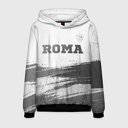 Толстовка-худи мужская Roma - white gradient посередине, цвет: 3D-черный