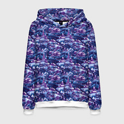 Толстовка-худи мужская Готическая ночь на Рождество, цвет: 3D-белый