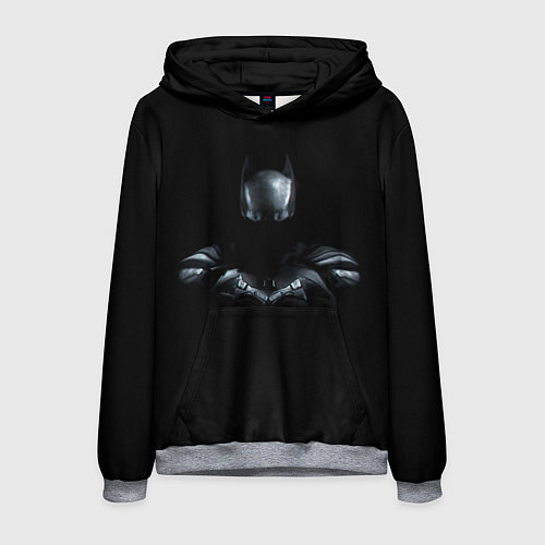 Мужская толстовка Batman in the dark / 3D-Меланж – фото 1