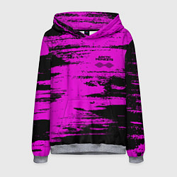 Толстовка-худи мужская Arctic Monkeys - Розовые разводы, цвет: 3D-меланж