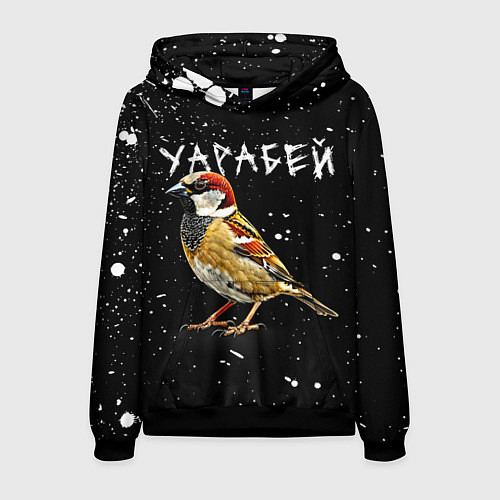Мужская толстовка Уарабей / 3D-Черный – фото 1