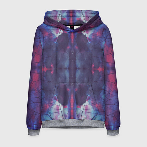 Мужская толстовка Космическая паутина / 3D-Меланж – фото 1