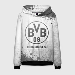 Толстовка-худи мужская Borussia - white gradient, цвет: 3D-черный