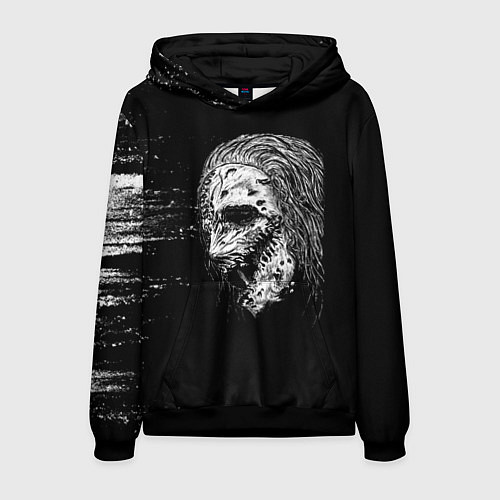 Мужская толстовка Слипкнот кори / 3D-Черный – фото 1