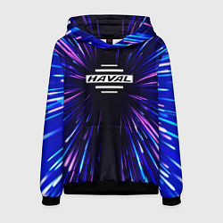 Толстовка-худи мужская Haval neon energy, цвет: 3D-черный