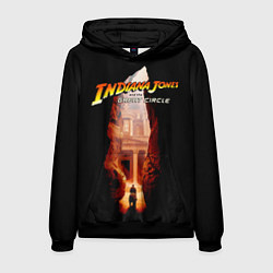 Толстовка-худи мужская Indiana Jones and the Great Circle, цвет: 3D-черный