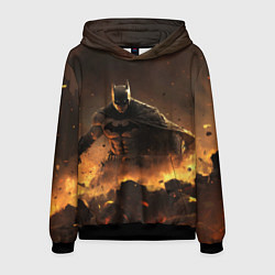 Толстовка-худи мужская Batman dark city, цвет: 3D-черный