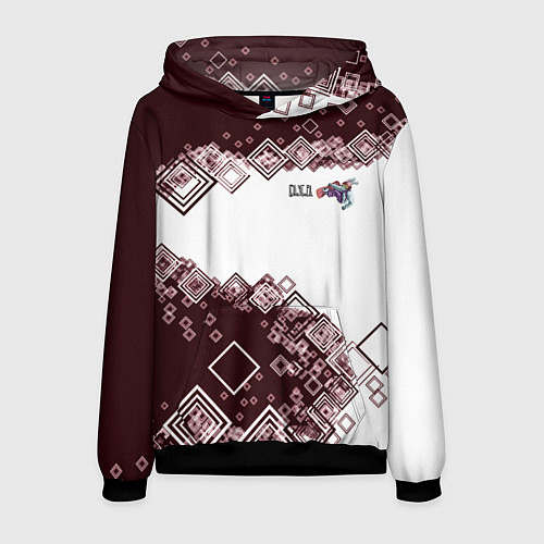 Мужская толстовка Снуоборд / 3D-Черный – фото 1