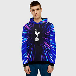 Толстовка-худи мужская Tottenham neon energy, цвет: 3D-черный — фото 2