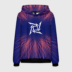 Толстовка-худи мужская Metallica red energy, цвет: 3D-черный