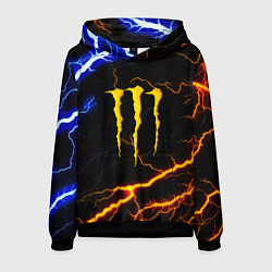 Толстовка-худи мужская Monster energy storm, цвет: 3D-черный