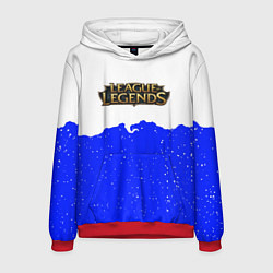 Толстовка-худи мужская League of Legends ночь, цвет: 3D-красный