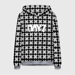 Толстовка-худи мужская Dayz крестики, цвет: 3D-меланж