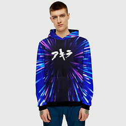 Толстовка-худи мужская Akira neon energy, цвет: 3D-черный — фото 2