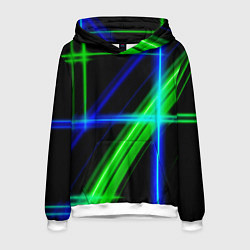 Мужская толстовка Color blue black green