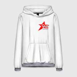 Толстовка-худи мужская Праздник-9 мая, цвет: 3D-меланж