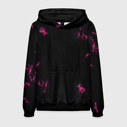 Мужская толстовка The color is pink / 3D-Черный – фото 1