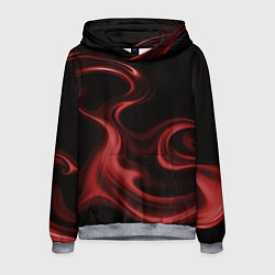 Толстовка-худи мужская Color red, цвет: 3D-меланж