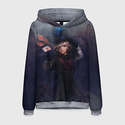 Толстовка-худи мужская Фокусник Лини реализм, цвет: 3D-меланж