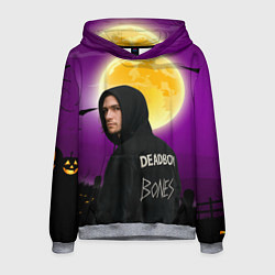 Толстовка-худи мужская Deadboy Bones, цвет: 3D-меланж