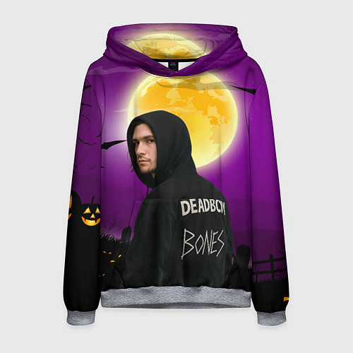 Мужская толстовка Deadboy Bones / 3D-Меланж – фото 1