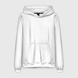 Толстовка-худи мужская Раньше было лучше, цвет: 3D-белый