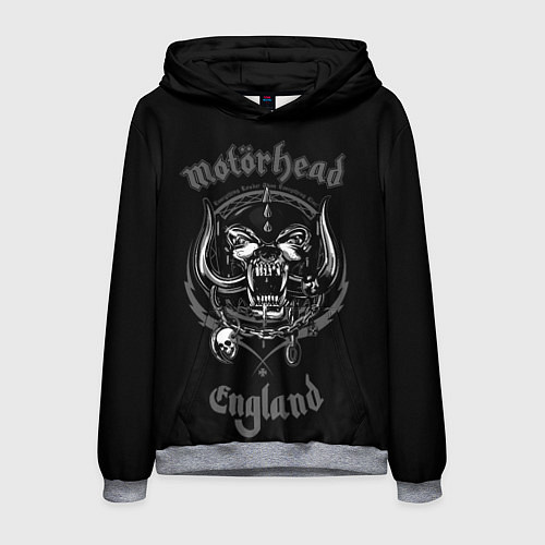 Мужская толстовка Motorhead логотип / 3D-Меланж – фото 1