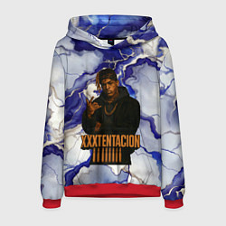 Толстовка-худи мужская XXXTentacion gangster, цвет: 3D-красный