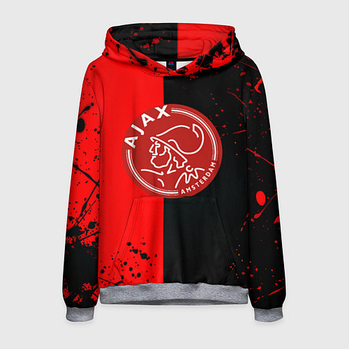 Мужская толстовка Ajax текстура / 3D-Меланж – фото 1