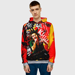 Толстовка-худи мужская Король и Шут - Я верю в чудо, цвет: 3D-меланж — фото 2
