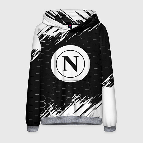 Мужская толстовка Napoli краски соты текстура / 3D-Меланж – фото 1