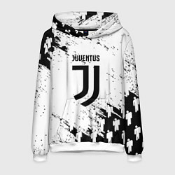 Толстовка-худи мужская Juventus люди спорт, цвет: 3D-белый