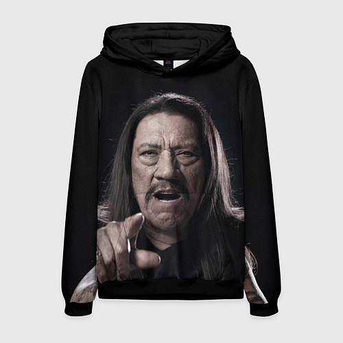 Мужская толстовка Danny Trejo / 3D-Черный – фото 1
