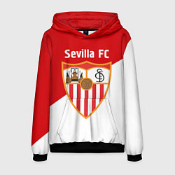 Толстовка-худи мужская Sevilla FC, цвет: 3D-черный