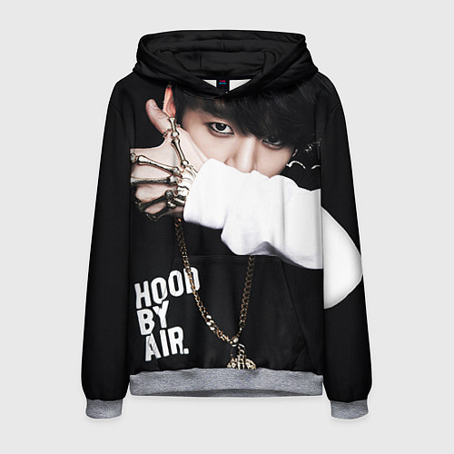 Мужская толстовка BTS: Hood by air / 3D-Меланж – фото 1