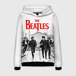Толстовка-худи мужская The Beatles: Break, цвет: 3D-черный