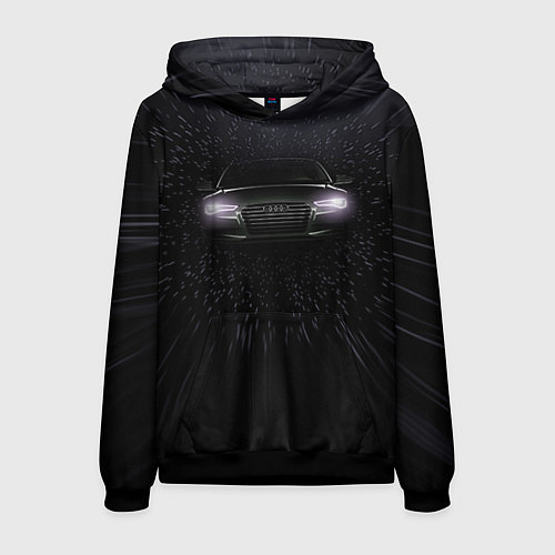 Мужская толстовка Audi / 3D-Черный – фото 1