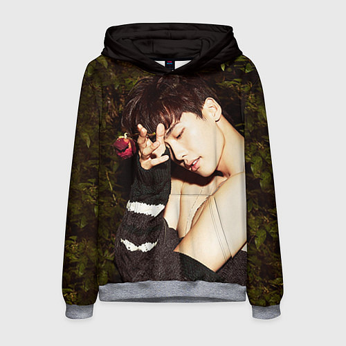 Мужская толстовка Lee Jong Hyun / 3D-Меланж – фото 1