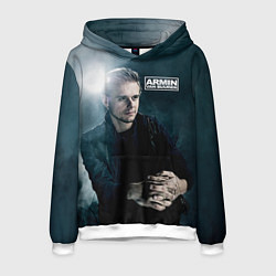 Толстовка-худи мужская Armin Van Buuren, цвет: 3D-белый