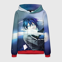 Толстовка-худи мужская Бездомный бог, цвет: 3D-красный